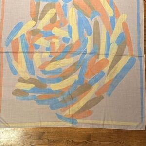 Wensli Phoenix Abstract Multicolor Scarf